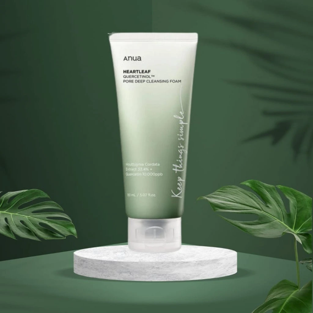 ANUA HEARTLEAF QUERCETINOL PORE DEEP CLEANSING FOAM 150ML 