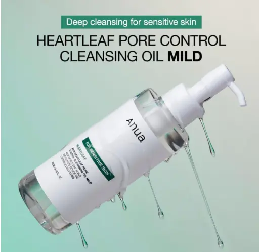 Anua Heartleaf Pore Control Cleansing Oil Mild